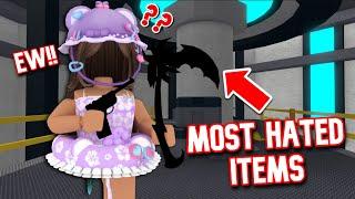 I Played MM2 With The MOST HATED ITEMS... (Murder Mystery 2)