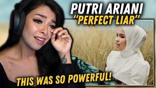 SO BEAUTIFUL!! | First Time Reacting to Putri Ariani "Perfect Liar" (Official Music Video) REACTION