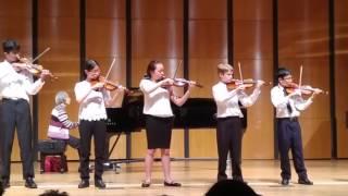 Suzuki violin graduation