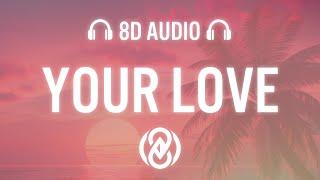 The Outfield & Diplo - Your Love (Lyrics) | 8D Audio 