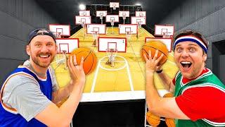 GIANT Arcade Basketball Board Game vs TEAM EDGE!