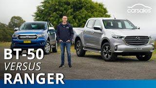 Ford Ranger v Mazda BT-50 2020 Comparison @carsales.com.au