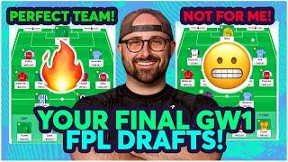 RATING YOUR GAMEWEEK 1 FPL TEAMS | Fantasy Premier League Tips 2024/25