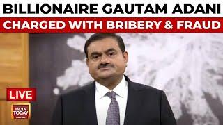 Adani Bribery Case LIVE Updates |  US Bribery Charge A Coincidence Or Conspiracy? | Adani News