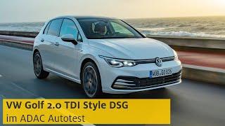 ADAC Autotest: VW Golf 2.0 TDI Style DSG | ADAC 2020