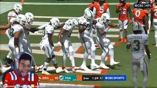 FlightReacts To Denver Broncos vs. Miami Dolphins Game Highlights | NFL 2023 Week 3!