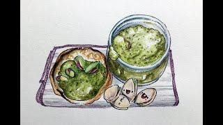 Kyoodoz Presents How To Draw Kawaii (かわいい | 可愛い) Pistachio Butter | (Step by Step Easy)