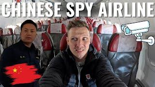 Onboard a BIZARRE CHINESE SPY AIRLINE with Suspicious SECURITY!