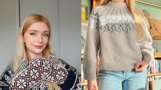 Florence's Knitting Podcast 36: Four colourwork jumpers!