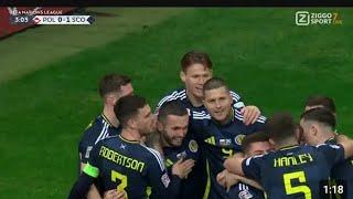  JOHN MCGINN GOAL VS POLAND OPENS THE SCORING FOR SCOTLAND!!