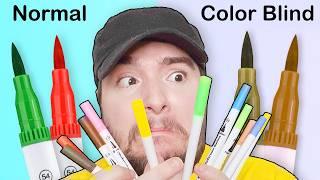 COLOR BLIND GUY picks my COLOR PALETTE..?! *Art Challenge*