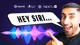  Let’s build Siri 2.0 with NEXT.JS 14! (Microsoft Azure, OpenAI, Whisper Speech Recognition AI, TS)