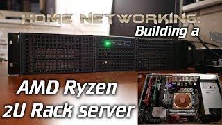 Home Networking: Building a 2U AMD Ryzen server (Inter-Tech IPC 2U-20255)