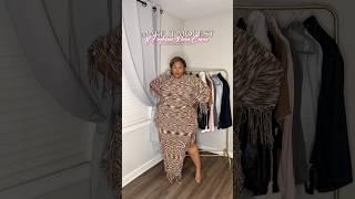 Fashion Nova Curve Modest Dresses Try-On Haul  #fashionnovacurve #plussize #curvystyle