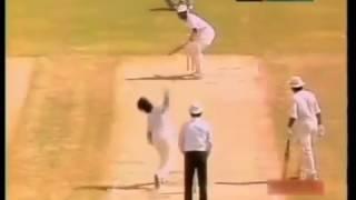 Sidhu CLEAN BOWLED on ZERO by Waqar Younis in 1990