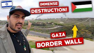 On the GAZA Border   (Complete Destruction) Sderot Israel 