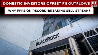 Blackrock Investment: India's Role In Global Market | FII Selling Spree, Impact On Indian Markets?