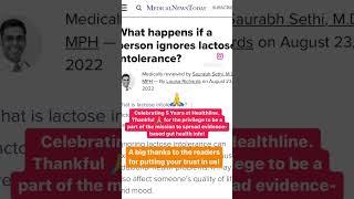 Celebrating 5 years as #Medical Advisor at Healthline. #science #evidencebasedmedicine #shorts