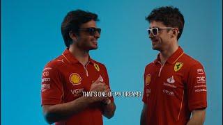 Q&A Session with Carlos Sainz and Charles Leclerc