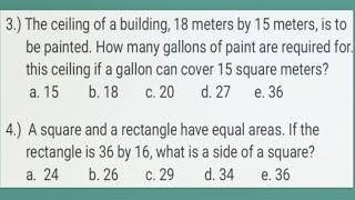 Geometry: Square Meters