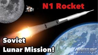 The Moon Mission That NEVER HAPPENED!! | SFS 1.5.7