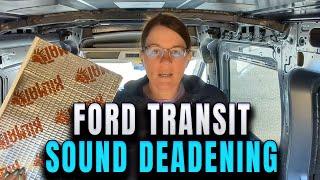 Does Sound Deadening Really Work? My Ford Transit Van Decibel Test!