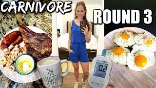 CARNIVORE DIET CHALLENGE! | ROUND 3! | NICOLE BURGESS