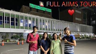 Aiims delhi  campus tour  in just 15 minute  | 2022 edition |