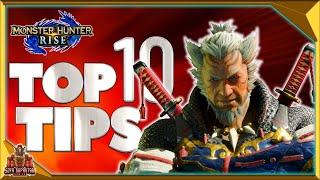 Monster Hunter Rise Top 10 Beginner Tips - Best Start For Xbox & Playstation Players In 2023