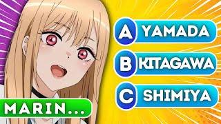  Guess 100 Anime Characters by its Surname  Anime Quiz