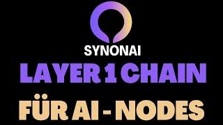 SynonAI Nodes ️ Cashflow durch diese AI Layer 1 Blockchain 