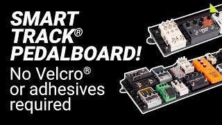  Smart Track® pedalboard: No Velcro or adhesives required! | Aclam Guitars