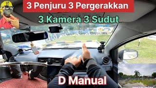 3 Penjuru 3 pergerakkan 3 camera puas puas tngok sampai dapat ya