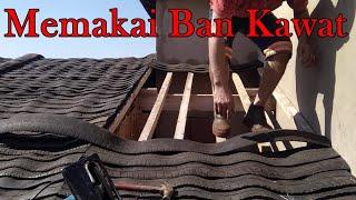 Ban | ban bekas | cara memasang atap ban bekas