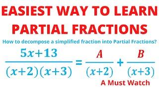 Learning the basics of Partial Fractions ||Chris Maths Academy