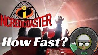 How Fast is The Incredicoaster