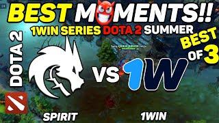 SPIRIT vs 1WIN - SEMI FINAL! - HIGHLIGHTS - 1win Series Dota 2 Summer | Dota 2