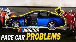 NASCAR Funny Pace-car Problems Moments