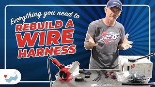 How-to Rebuild a Wire Harness| Review and Tutorial | (Tony Prust - Analog Motorcycles)
