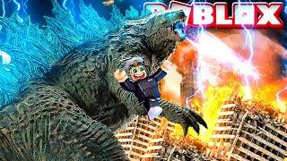 GODZILLA 2019 DESTROYS THE WORLD IN ROBLOX