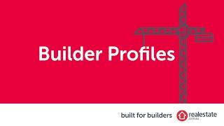 Builder Profiles - Built for Builders