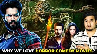 Why do We Love Horror COMEDY Movies? Stree2, Munjya etc