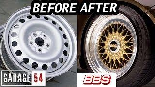 Making a BBS wheel out of a steelie