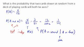 Basic conditional probability