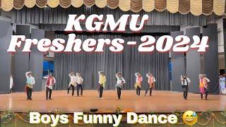 KGMU Fresher’s BSc Nursing 2023 batch Boys dance “ESPERANZA’23”