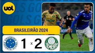 CRUZEIRO 1 X 2 PALMEIRAS  - BRASILEIRÃO 2024: VEJA OS GOLS!