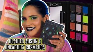 Heather Austin x Unearthly Resurgence Collection | 2 LOOKS + Swatches | Karen Harris Makeup