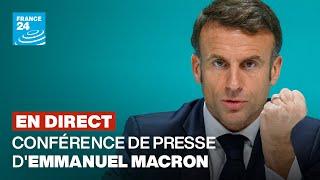  REPLAY - Conférence de presse d'Emmanuel Macron en INTÉGRALITÉ