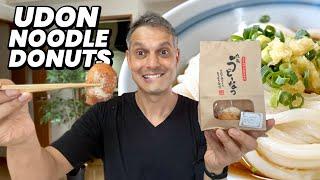 Japanese Udon Noodle Donuts — have confused & excited me