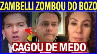 Vereador bolsonarista RECUA após pressão!! Vídeo resgatado mostra Zambelli ZOMBANDO do bozo